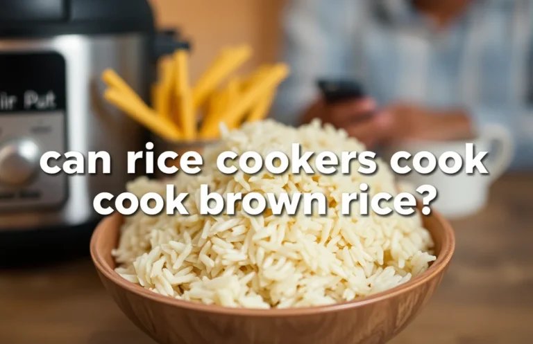 Can Rice Cookers Effectively Cook Brown Rice? Here’s What to Know