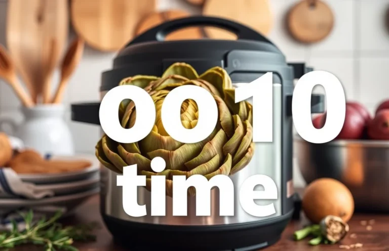 How to Determine Artichoke Cooking Time in a Pressure Cooker