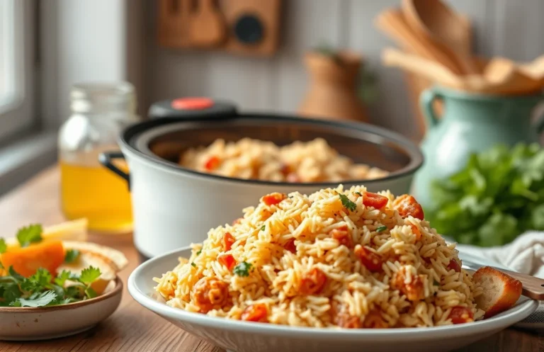 Slow Cooker Arroz con Pollo: A Flavorful Recipe for Easy Meals