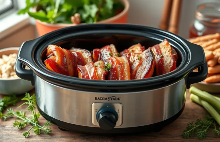 How to Make Bacon Wrapped Smokies in a Slow Cooker