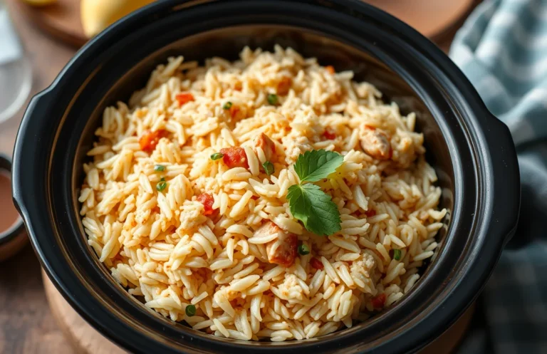 Slow Cooker Arroz con Pollo: A Flavorful One-Pot Recipe