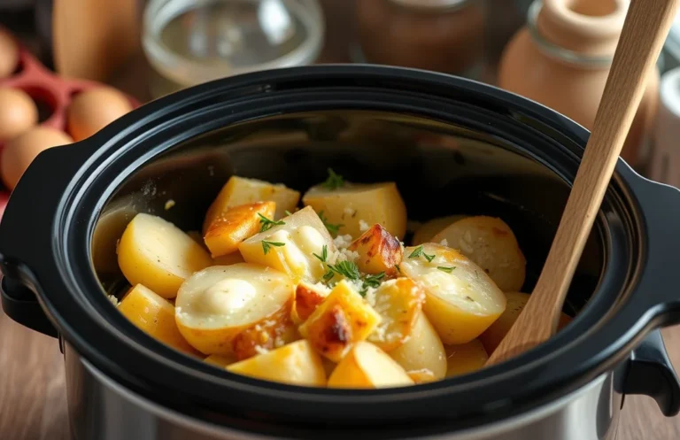 Slow Cooker Au Gratin Potatoes: A Creamy, Comforting Recipe