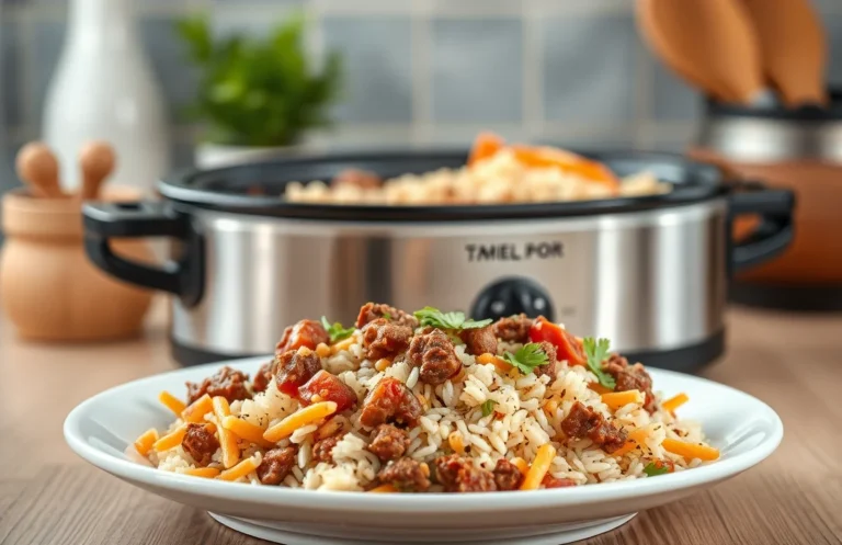8 Easy Slow Cooker Beef and Rice Recipes for Delicious Meals