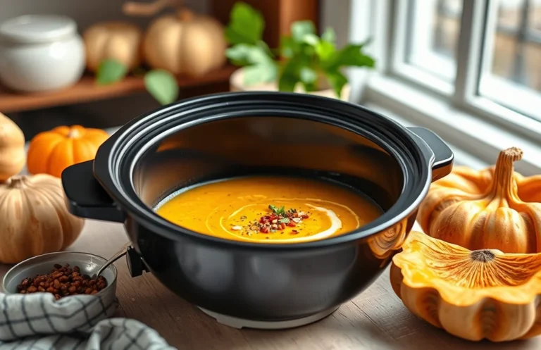 Slow Cooker Acorn Squash Soup: 7 Easy Steps to Creamy Flavor