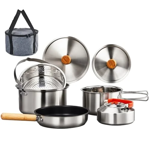 Best Camping Cookware for Open Fire Adventures and Gatherings