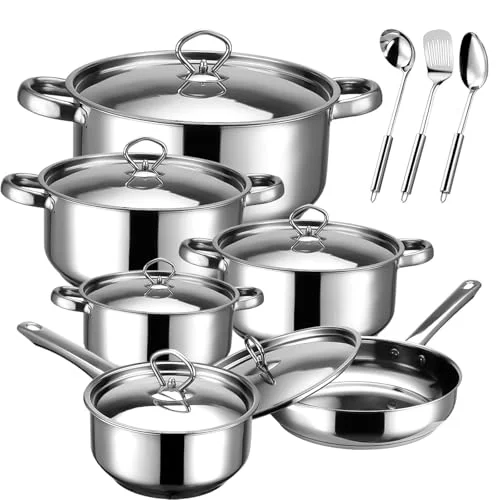 Aluminum Pots And Pans Set For Every Cooking Need