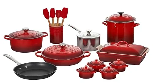 20 Piece Cast Iron Cookware Set For Every Culinary Need