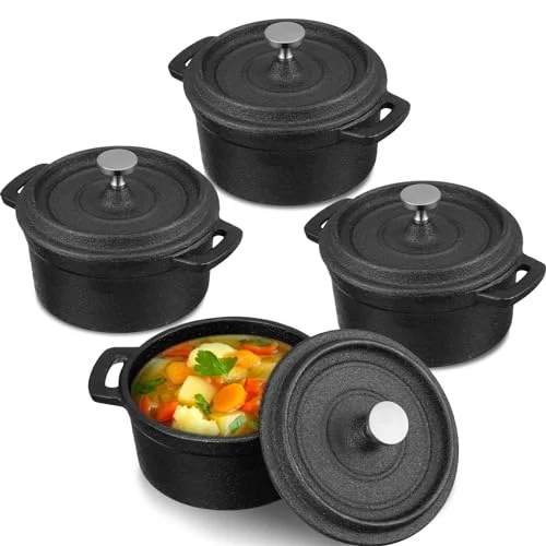 Mini Cast Iron Pots With Lids For Every Cooking Need