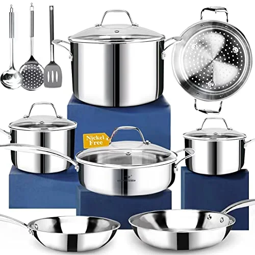 18 0 Stainless Steel Cookware For Every Cooking Need