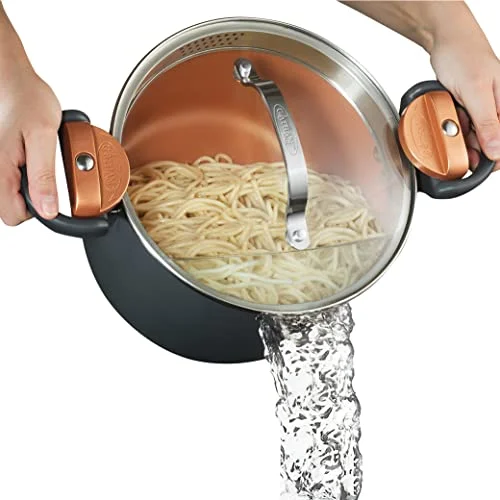 Pasta Pots With Strainer Lids For Every Cooking Need