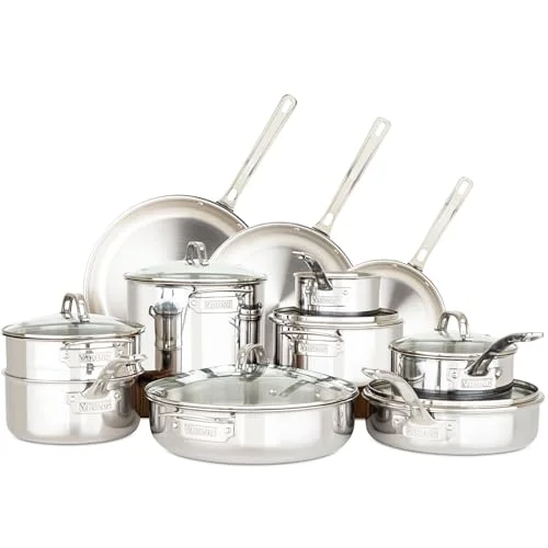 Viking 17 Piece Cookware Set For Every Culinary Need