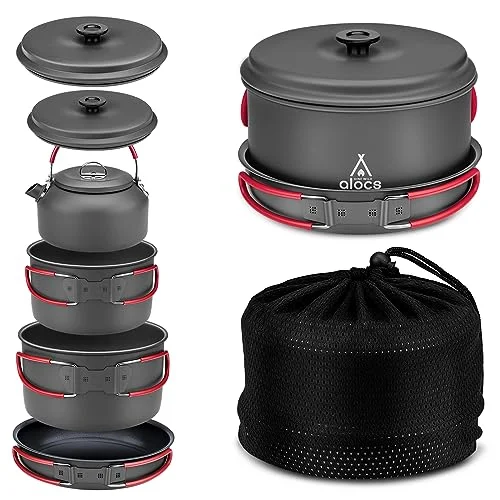 Hard Anodized Aluminum Camping Cookware For Every Outdoor Adventure