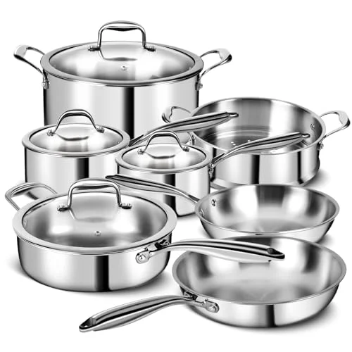 Surgical Grade Stainless Steel Cookware For Every Kitchen Need