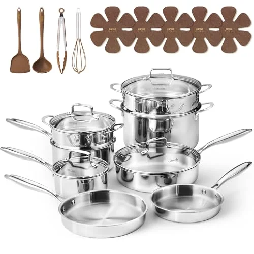 Tri Ply Pots And Pans For Every Cooking Need