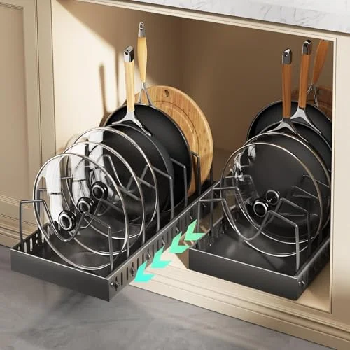Pull Out Cabinet Organizer Pots And Pans For Every Kitchen Need