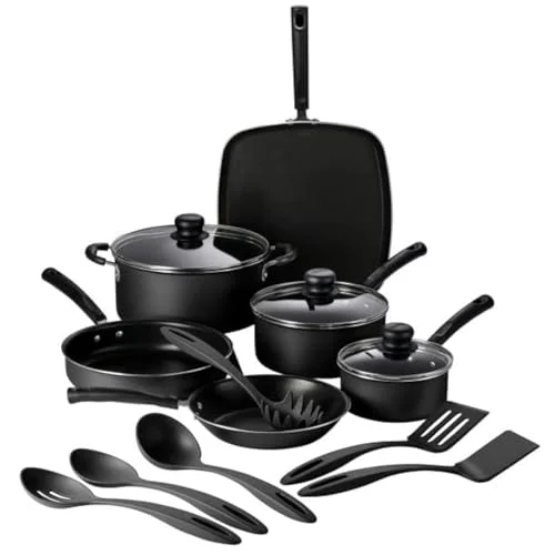 15 piece non stick cookware set