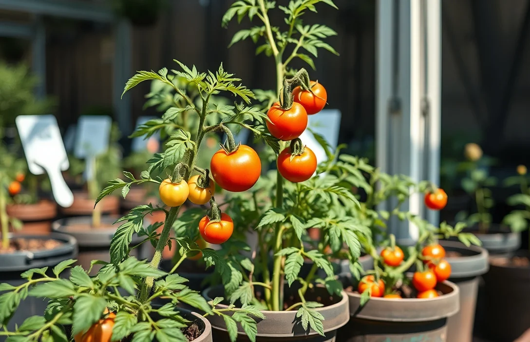 Benefits of growing tomato plants in pots - growing tomato plants in pots