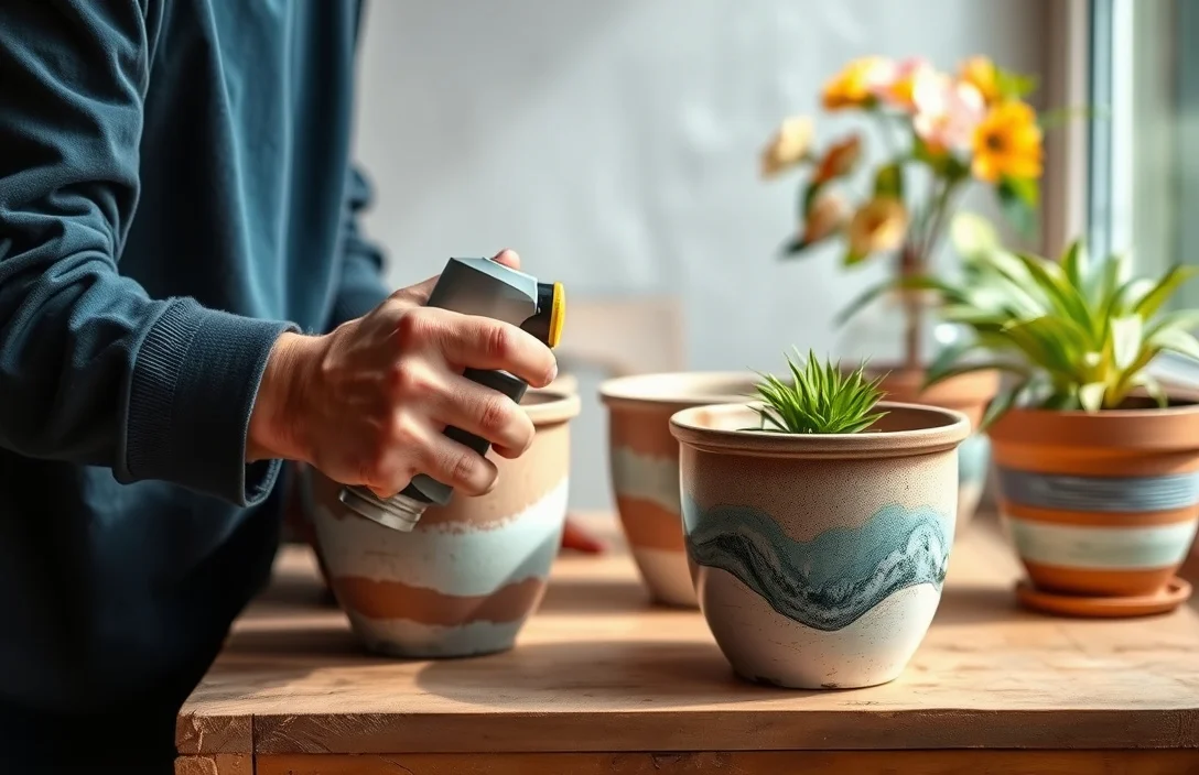 Benefits of Spray Painting Ceramic Pots - can you spray paint ceramic pots?