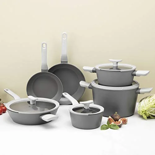 berghoff 10 pc. non-stick ceramic cookware set