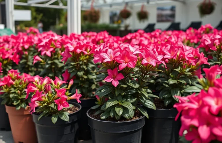 can azaleas be planted in pots?