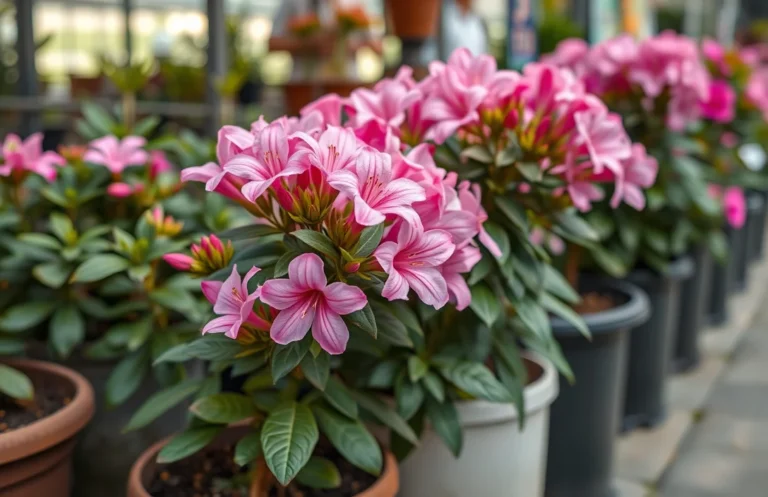 can azaleas grow in pots?