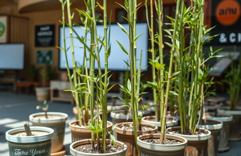 can bamboo be planted in pots?