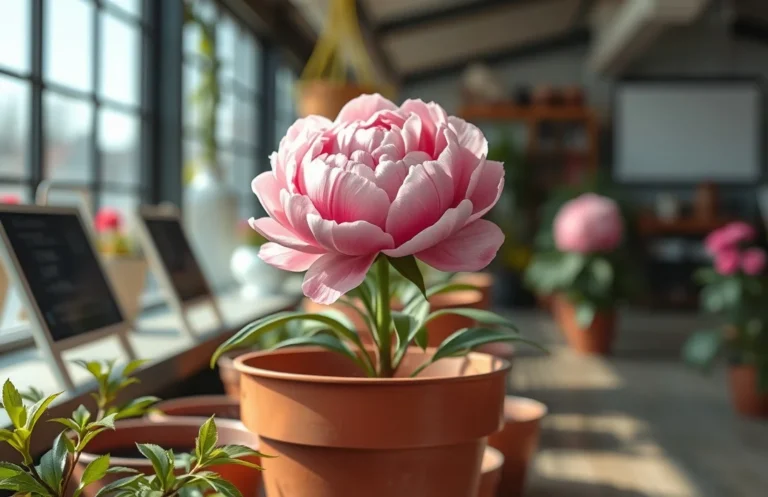 can peony be planted in pots?