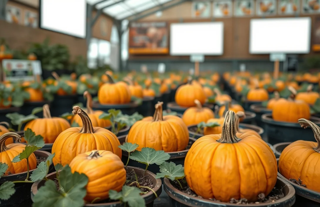 can pumpkins grow in pots?