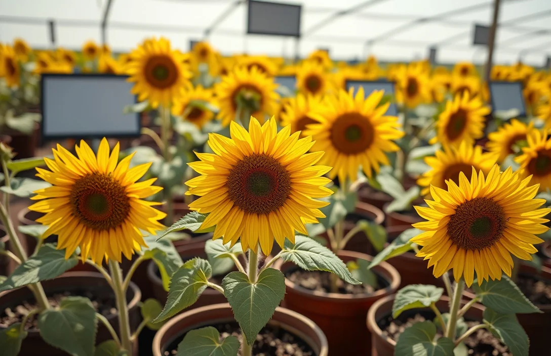 can sunflowers grow in pots?