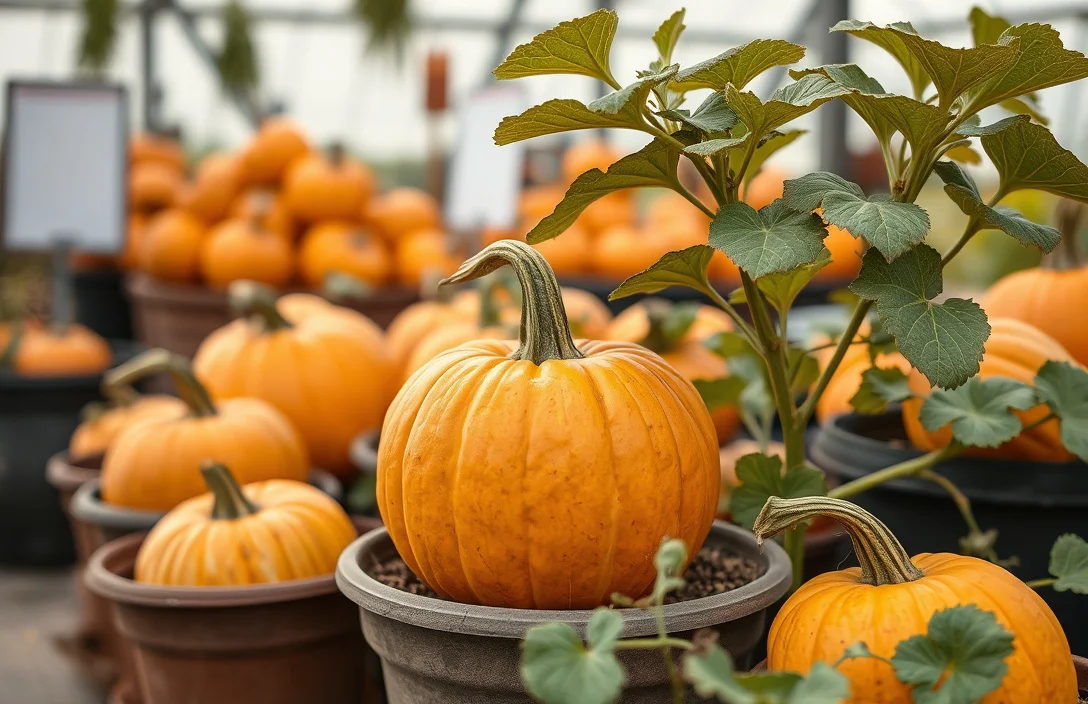 can you grow pumpkins in pots?