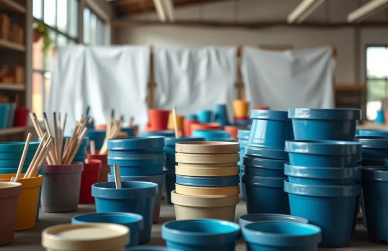 can you paint plastic pots?