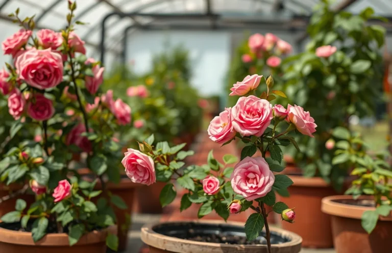 can you plant climbing roses in pots?