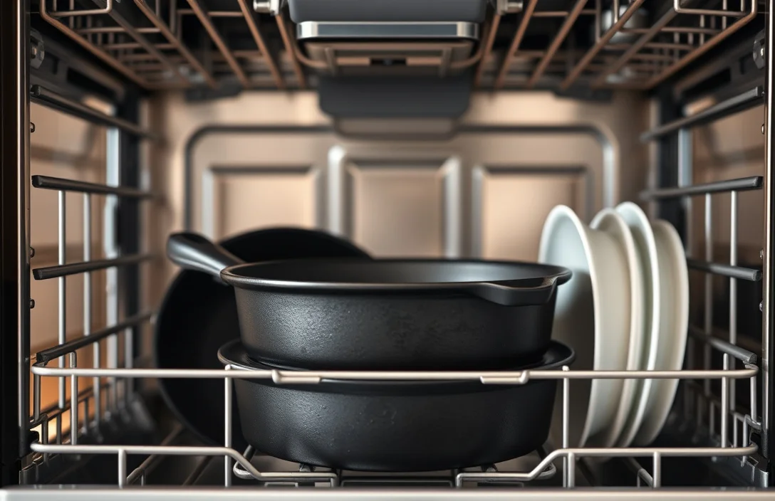 Cast Iron Cookware Dishwasher Safe. Can You Use a Dishwasher? - cast iron cookware dishwasher safe