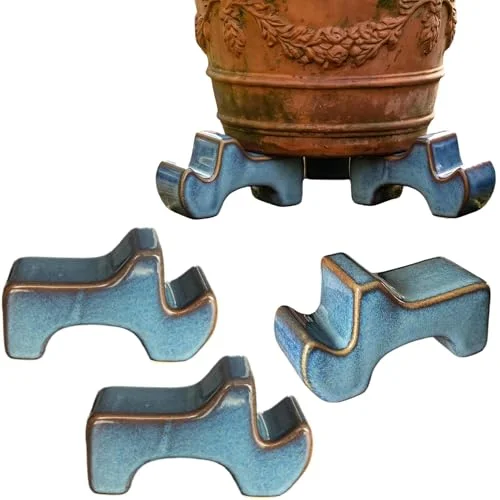 ceramic feet for garden pots