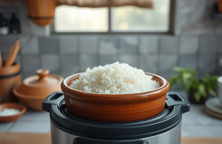 clay pot rice in rice cooker