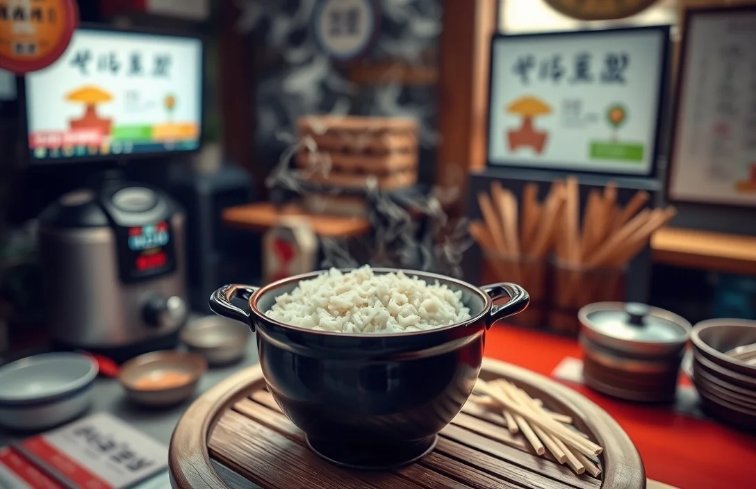 claypot rice with rice cooker