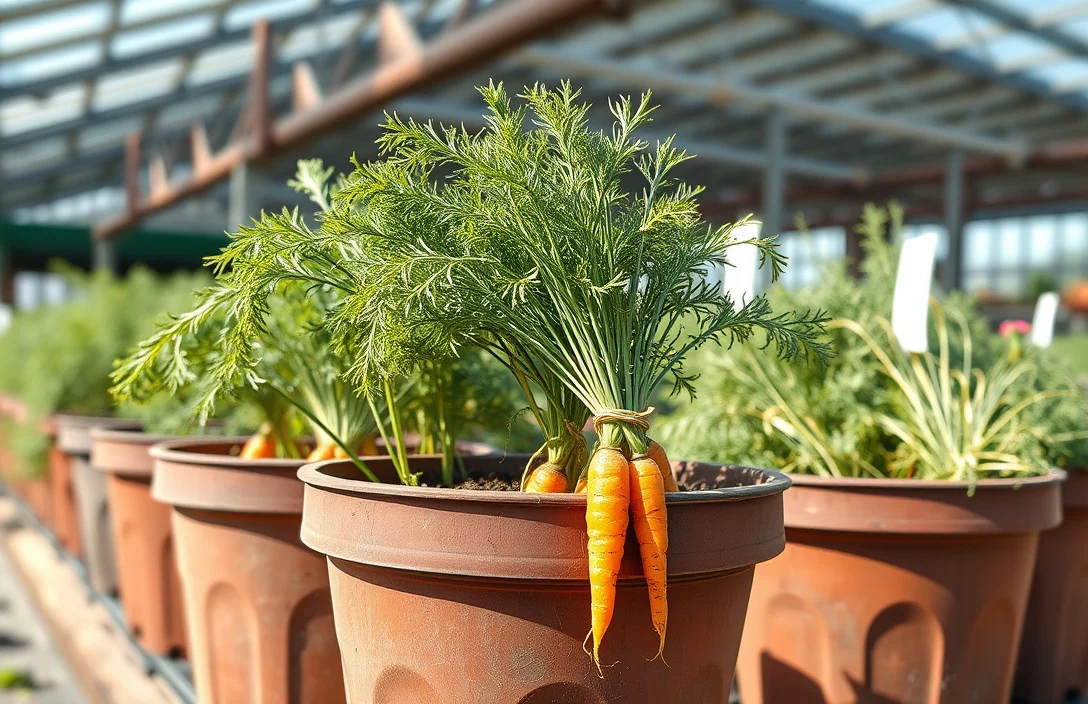 Container options for carrots in pots - can carrots grow in pots?