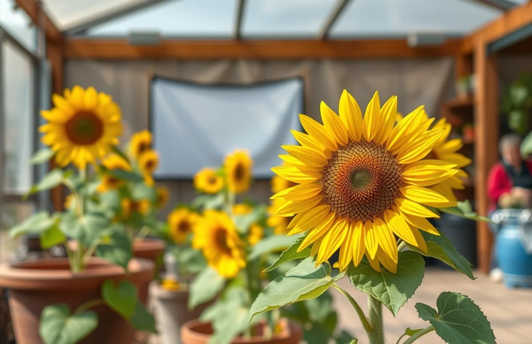 Container Options: Pick the Best Sunflower Type - can you plant sunflowers in pots?