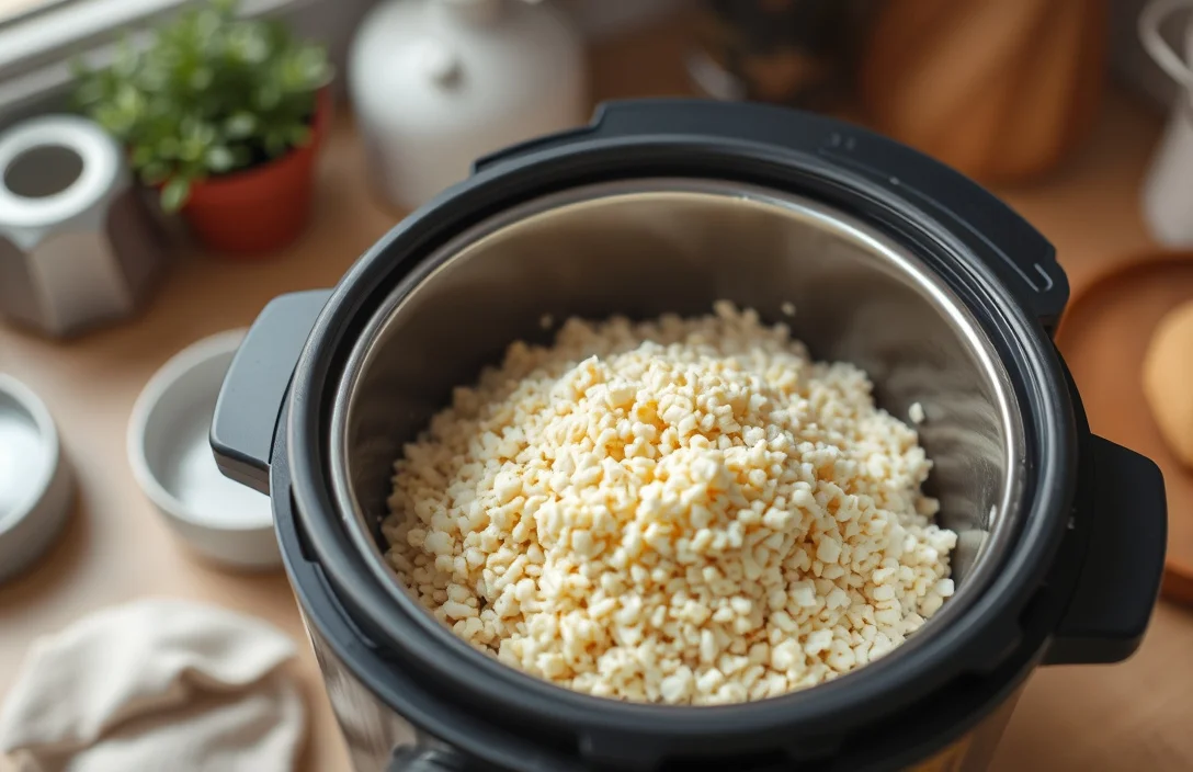 cooking couscous in a rice cooker