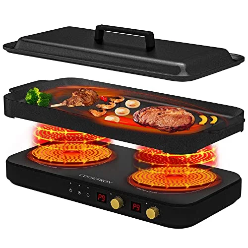 cooktron double induction cooktop