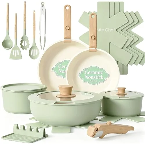 cookware set colored kitchen