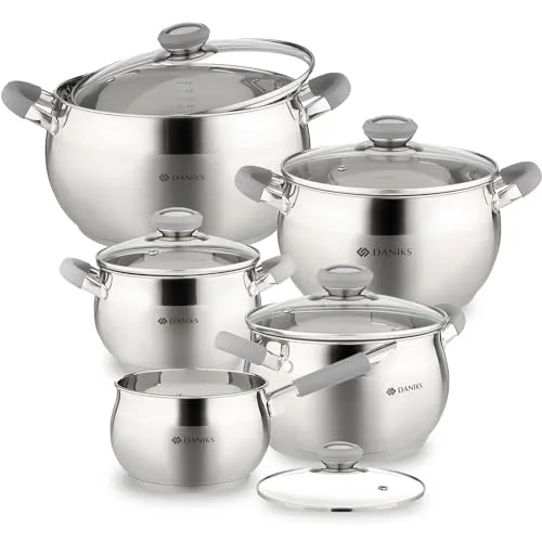 cookware set stainless steel 18 10