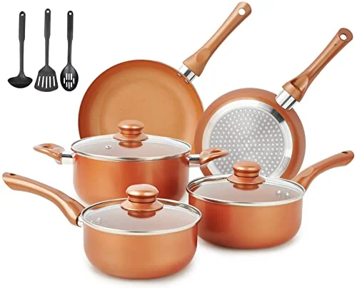 copper bottom cookware sets