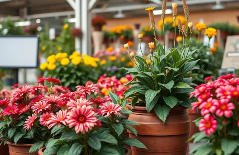 deer resistant annuals for pots