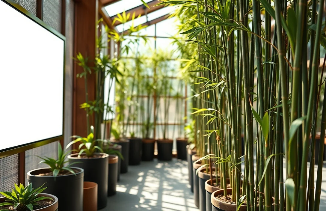 does bamboo grow in pots