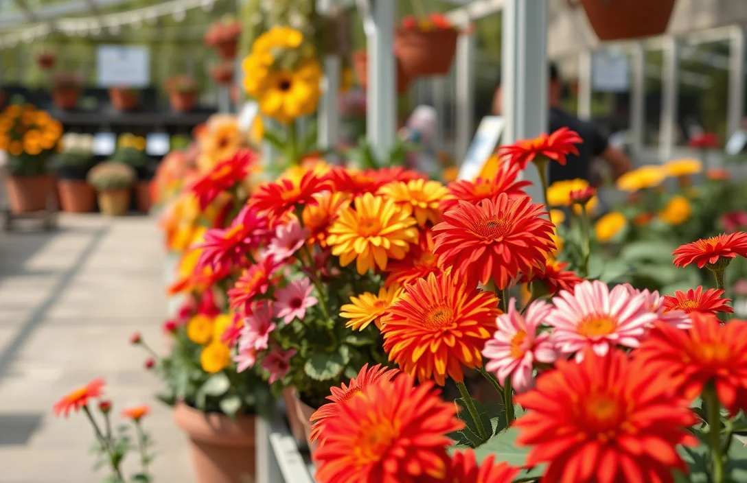 fall shade flowers for pots