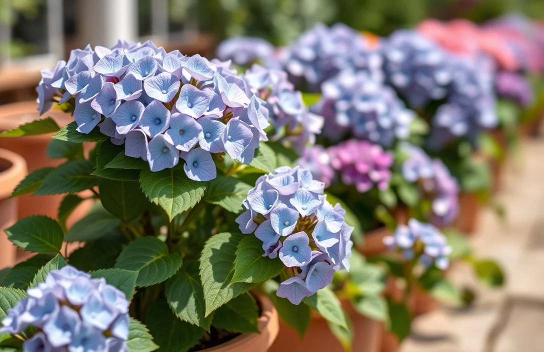 Fertilizing Dwarf Hydrangeas in Pots - dwarf hydrangeas for pots full sun