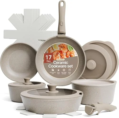 figmint ceramic coated cookware set
