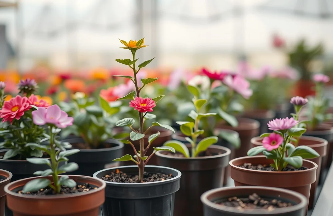 flower plants for small pots