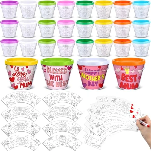 flower pots for mother's day